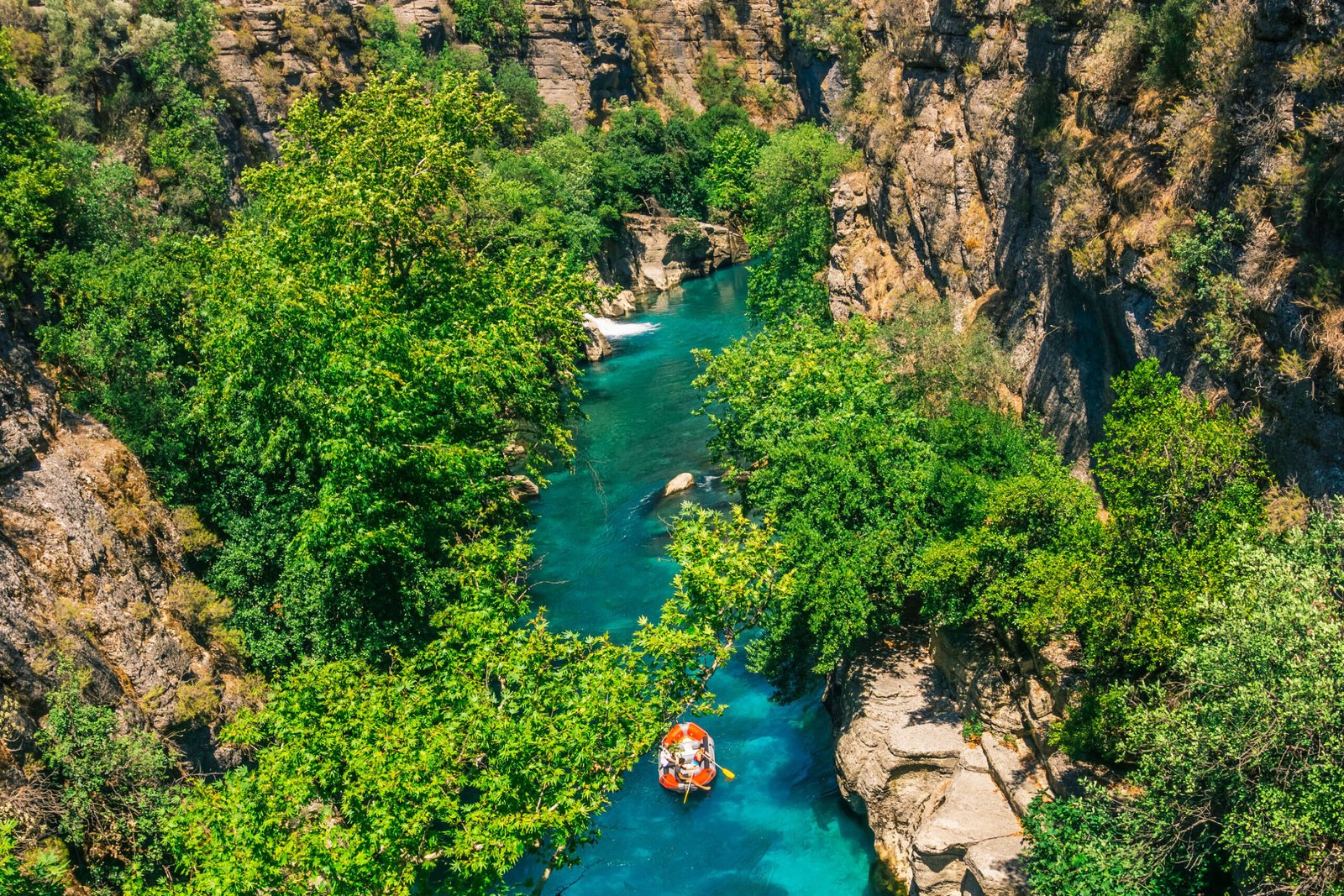 River, Canyon, Travel, Valley, Nature, Summer, Tourism, Antalya City, Turkey - Middle East, Rafting
